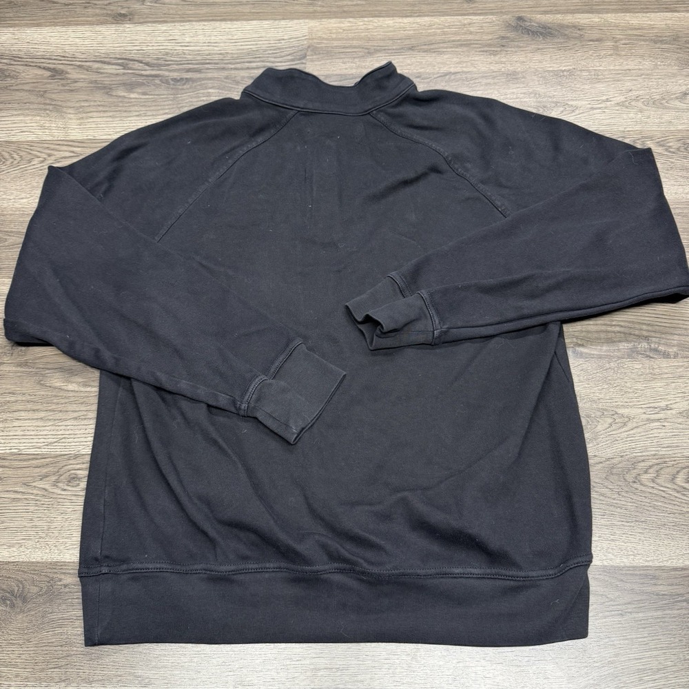 Fairway & Greene Large Black 1/4 Zip Pullover Golf Sweater USA Olympics - Picture 6 of 9